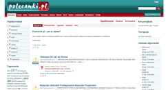 Desktop Screenshot of polecanki.pl